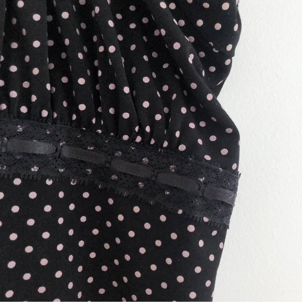 Vintage Milkmaid Dress Polka Dots - Picture 3 of 6